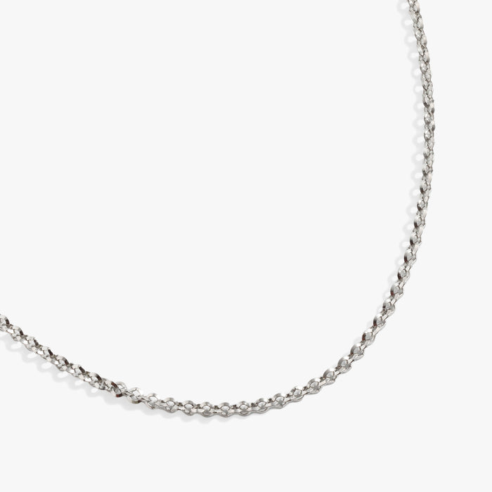 Faceted Rolo Charm & Layering Necklace