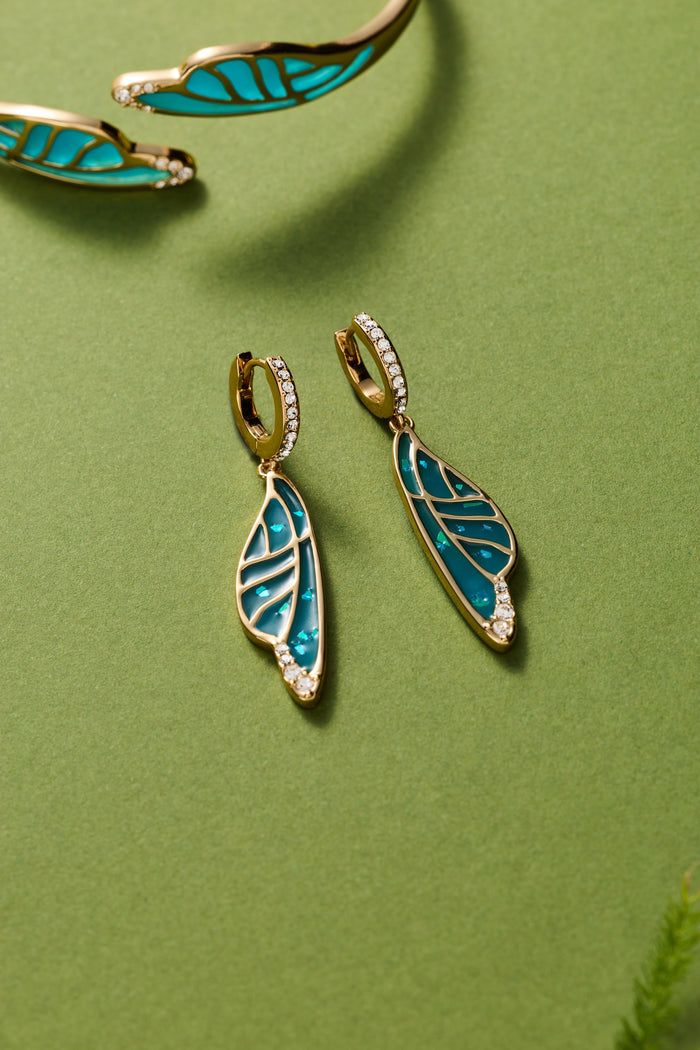 Fae Wings Statement Earring