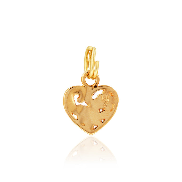 Filigree Heart Charm - Philip Rickard