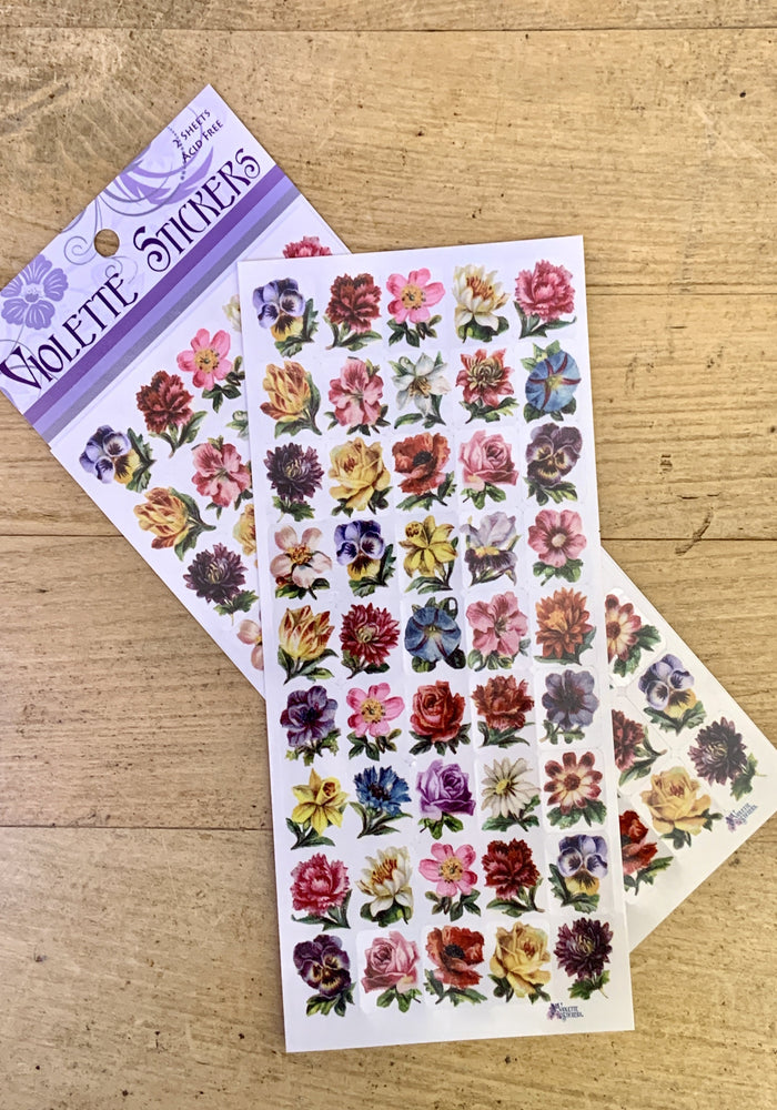 Flower Stickers