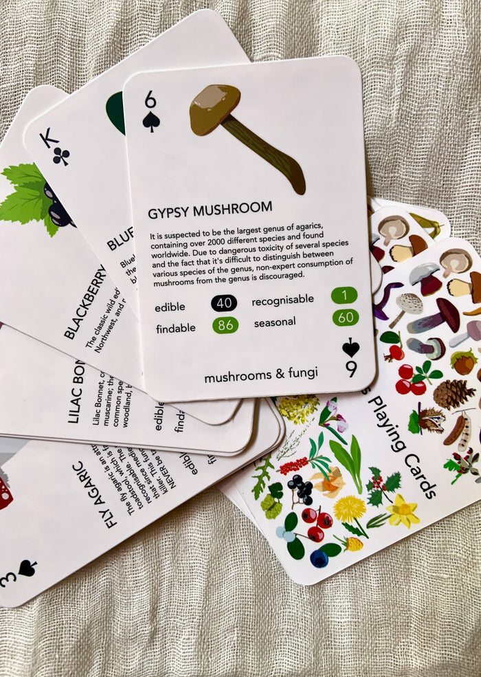 Foragers Playing Cards