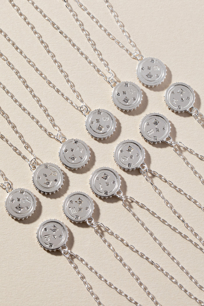 Gemini Zodiac Precious Necklace