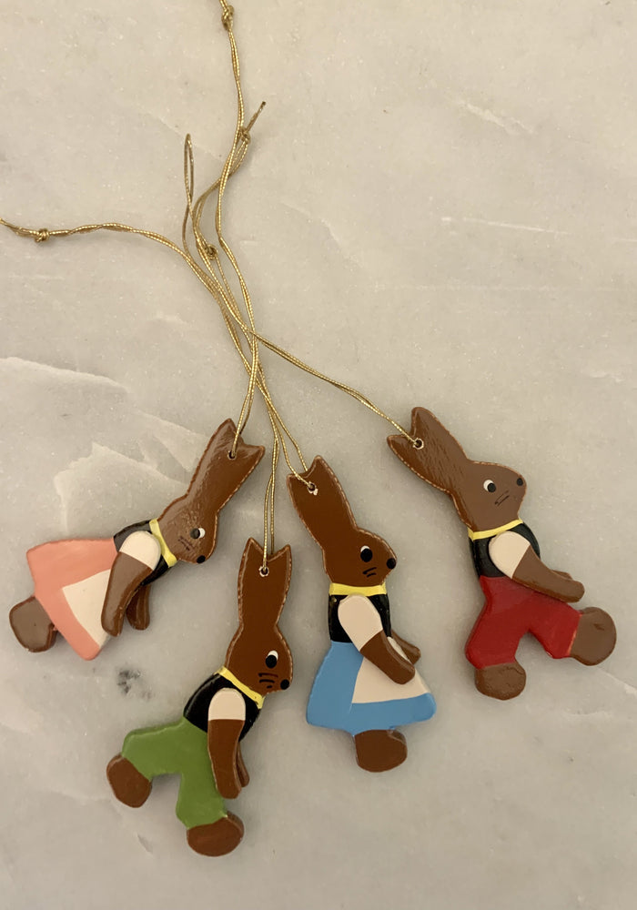 German Bunny Ornament