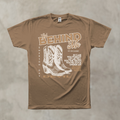 Get Behind Me Brown Tee