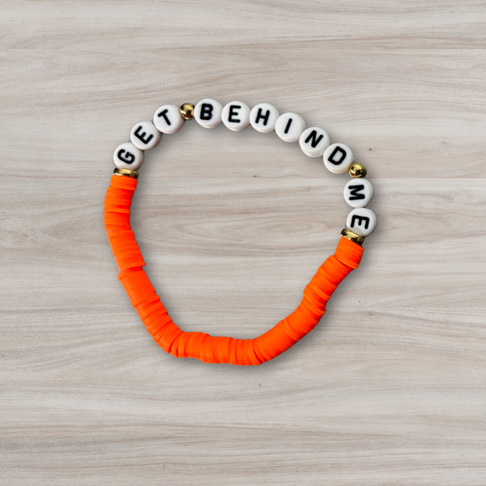Get Behind Me Friendship Bracelet