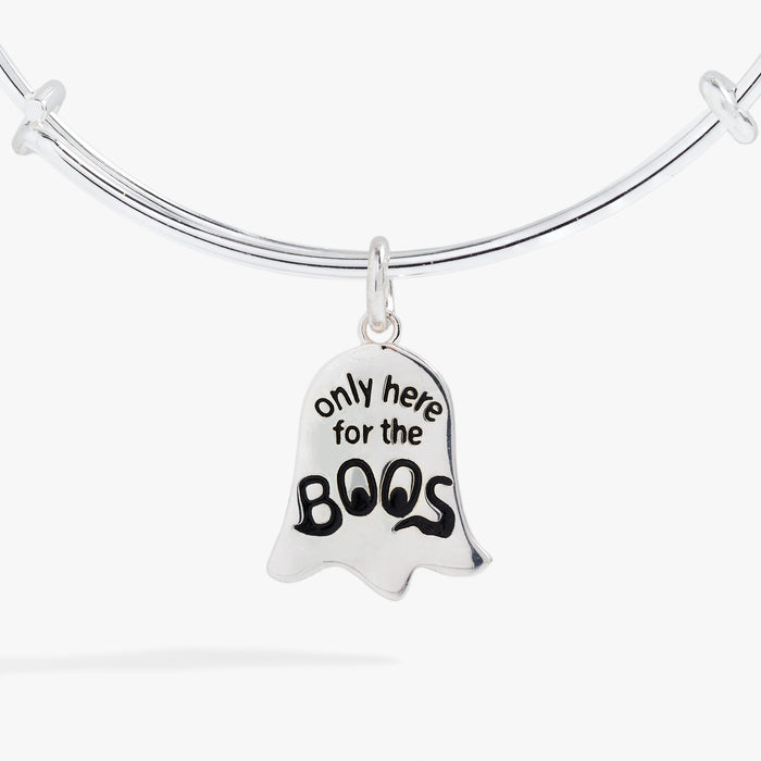 Ghost 'Only Here for the Boos' Textured Bangle