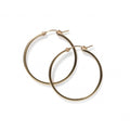 Gold Filled Squared Hoop Earring 35mm