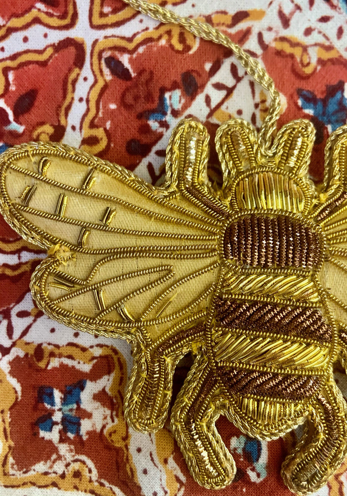 Hanging Beaded Bee