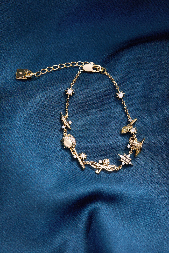 Harry Potter™ Mixed Icon Inline Charm Bracelet
