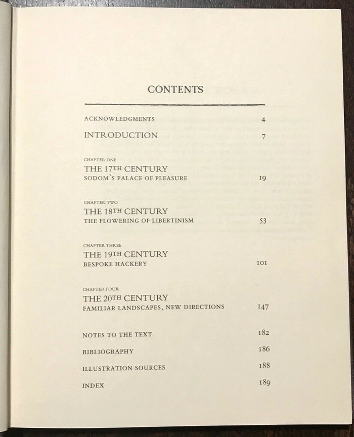 HISTORY OF EROTIC LITERATURE - 1st Ed, 1982 - EROTICA HISTORY ART