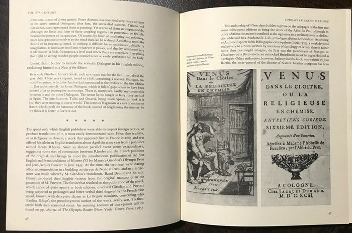 HISTORY OF EROTIC LITERATURE - 1st Ed, 1982 - EROTICA HISTORY ART
