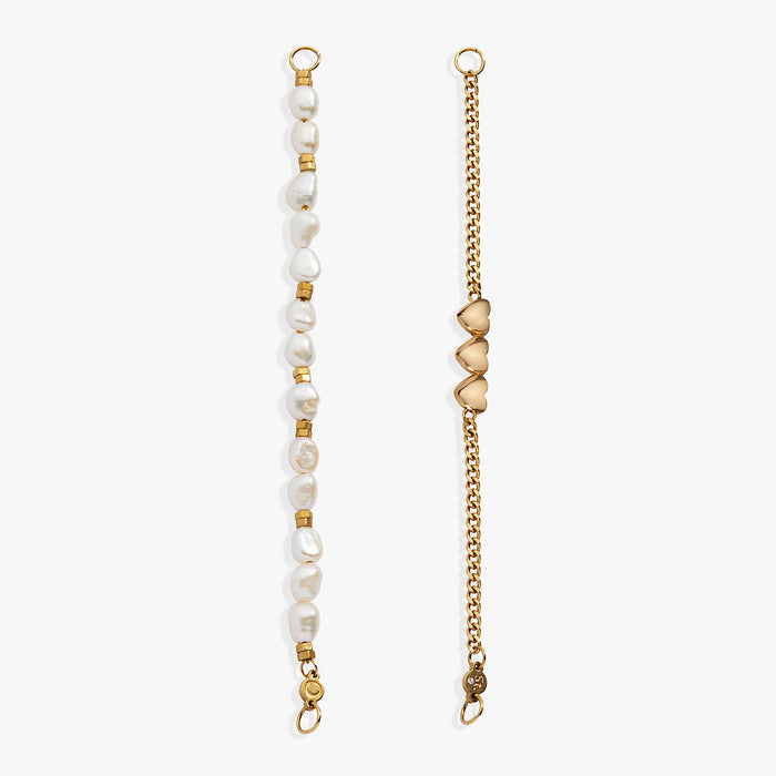 'Home Is Where The Heart Is' Pearl Stranded™ Bracelet Set