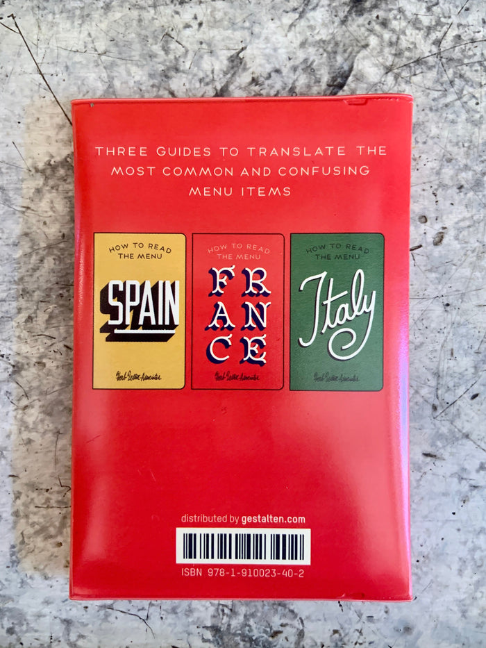 How to Read the Menu in France, Italy, and Spain