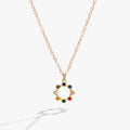 'I Love You' Hidden Message Acrostic Necklace