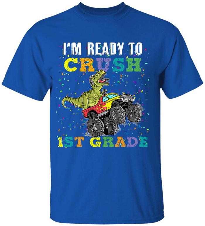 G500B Youth 5.3 oz 100% Cotton T-Shirt / Royal / YXS