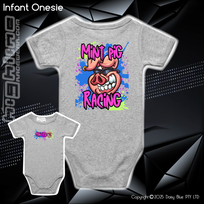 Infant Bodysuit - Mint Piglet Grunt