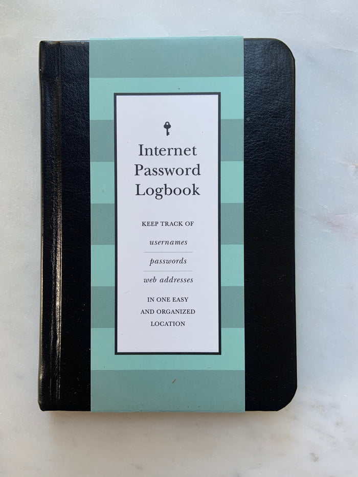 Internet Password Book