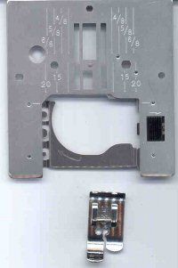 Janome Needle Plate and Foot For Straight Sewing For Janome Jem Series   #200423009 - 1 LEFT!