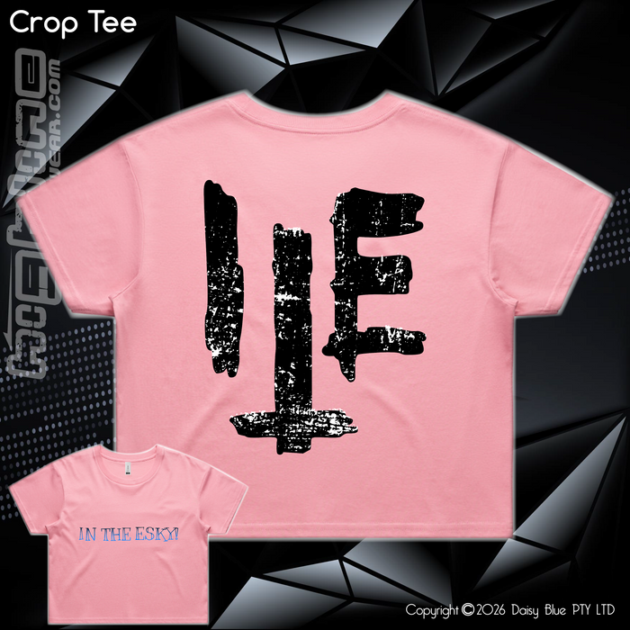 Ladies Crop Tee - In the Esky Vol. 1