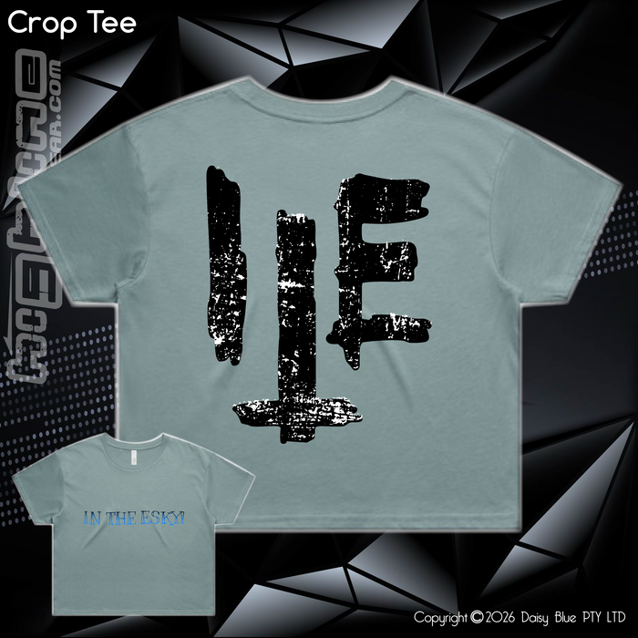 Ladies Crop Tee - In the Esky Vol. 1