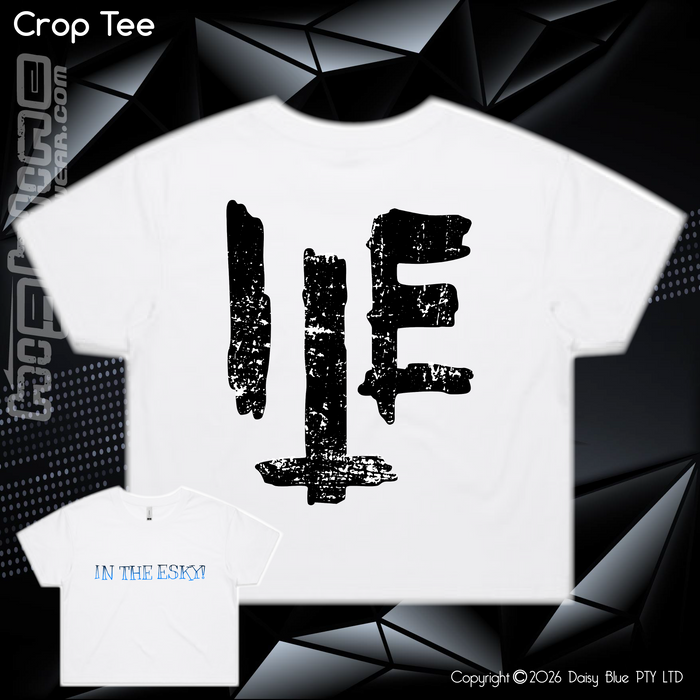 Ladies Crop Tee - In the Esky Vol. 1