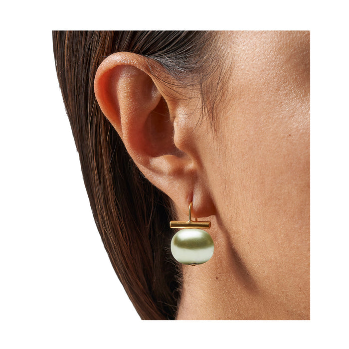 Lily Pad Forever Fave Pebble Pearl Earring