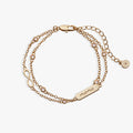 Mama Infinity Chain Double Strand Bracelet