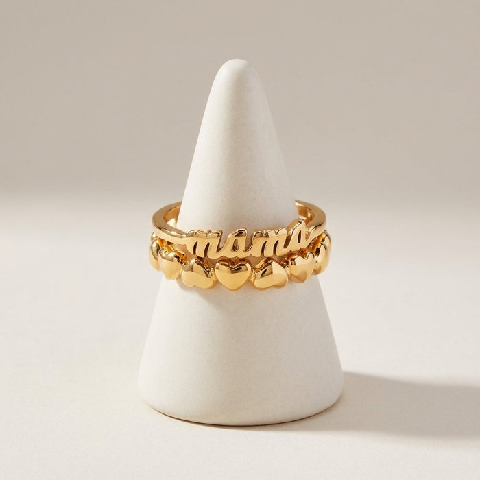 Mama Ring Set of 2