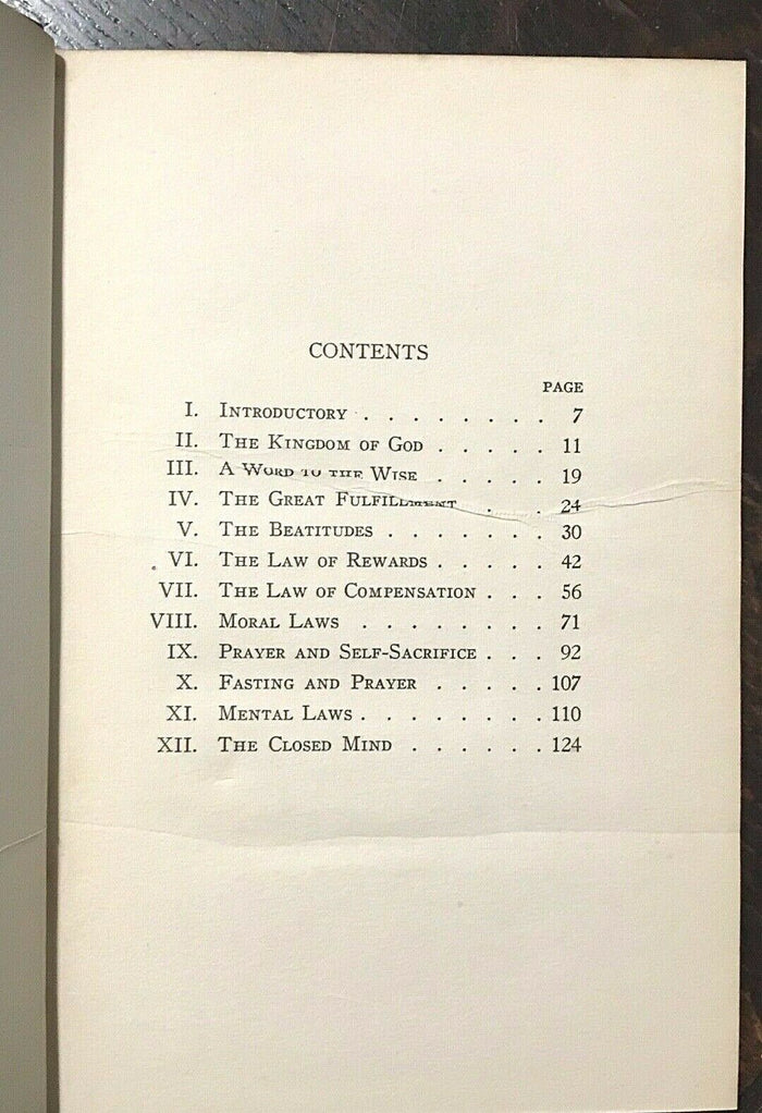 MANUAL FOR ATTAINMENT OF POWER, AFFLUENCE & HAPPINESS - 1st 1929 - GOD SUCCESS