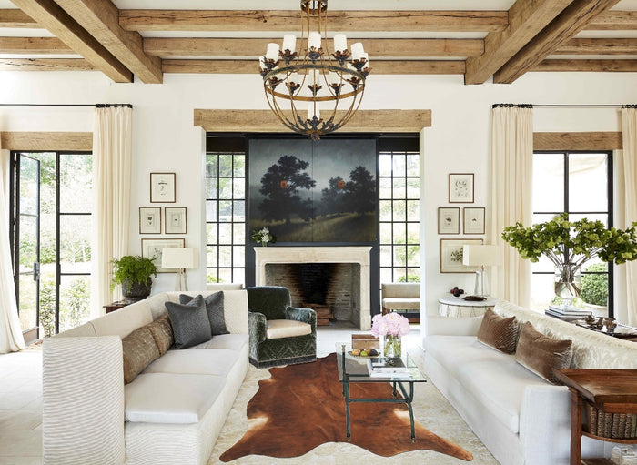 Medium Brindle Cowhide Rug #B9984