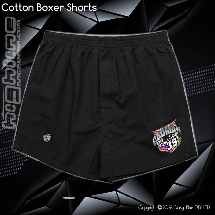 Mens Boxer Shorts - Justin Cadman
