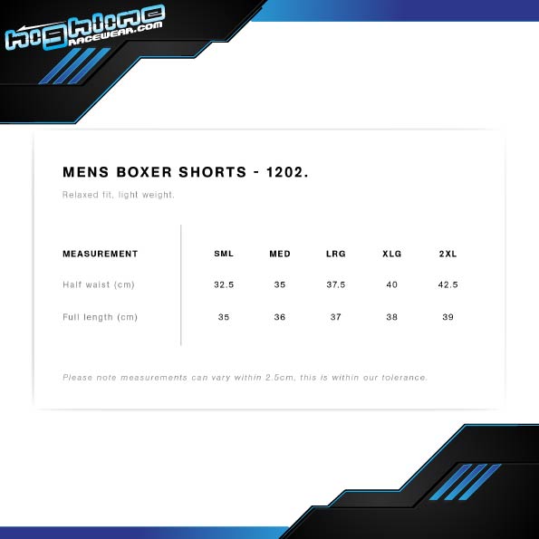 Mens Boxer Shorts - Justin Cadman