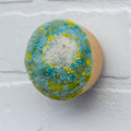 Mini Puff Sculpture | Aqua + Lime