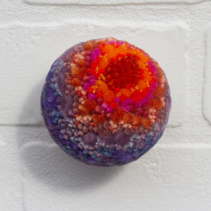 Mini Puff Sculpture | Deep Sunset