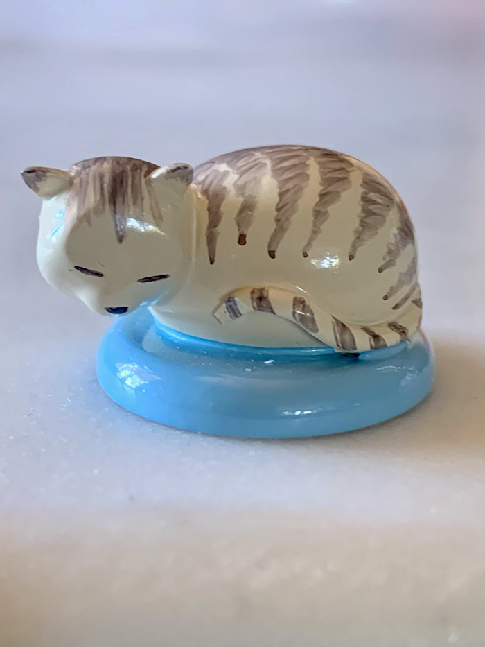 Miniature Sleeping Cat