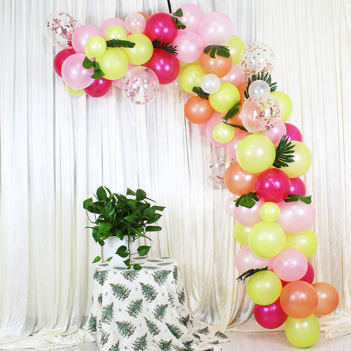 Mocsicka Balloon Arch hawaii Balloons Set Party Decoration-Mocsicka Party