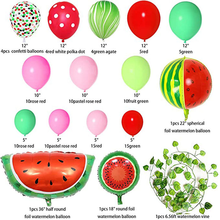 Mocsicka Balloon Arch summer Balloons Set Party Decoration