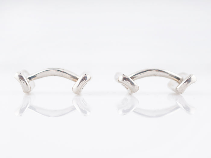 Modern Cufflinks Tiffany & Co. in Sterling Silver