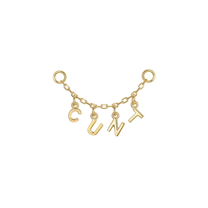 Modern Mood Custom Letter Chain