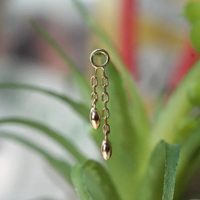 Modern Mood Marquise Bead Drop Charm