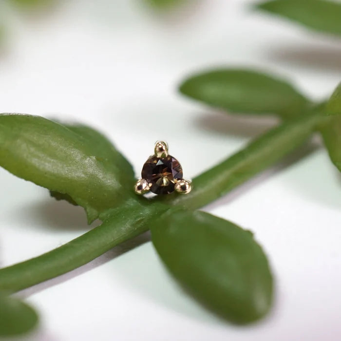 Modern Mood Solitarie - Gia - 3 Prong Faceted Gemstone