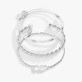 Mom Script Bracelet, Set of 3