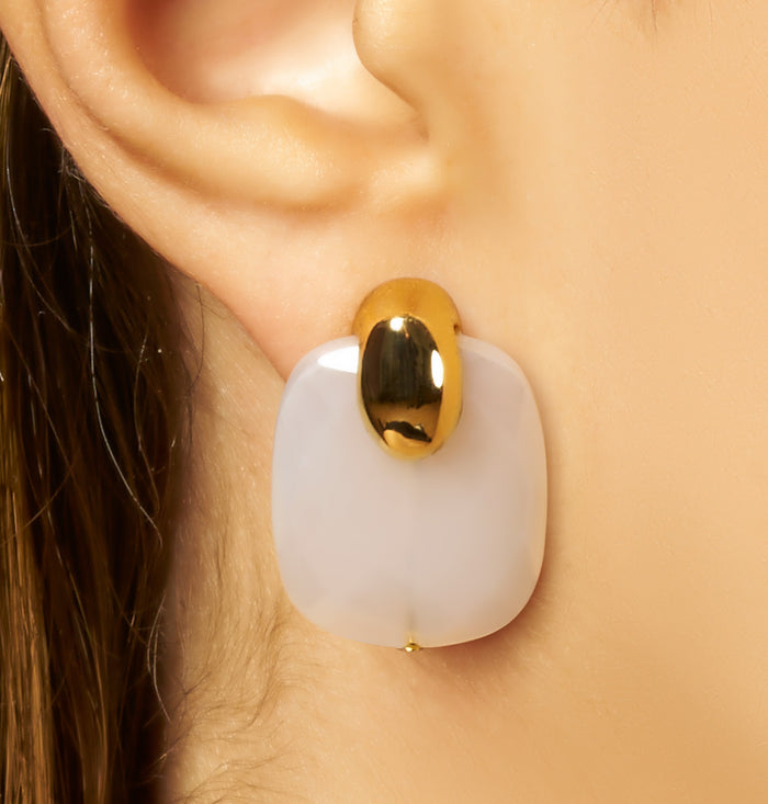 Moonstone Palazzo Earring