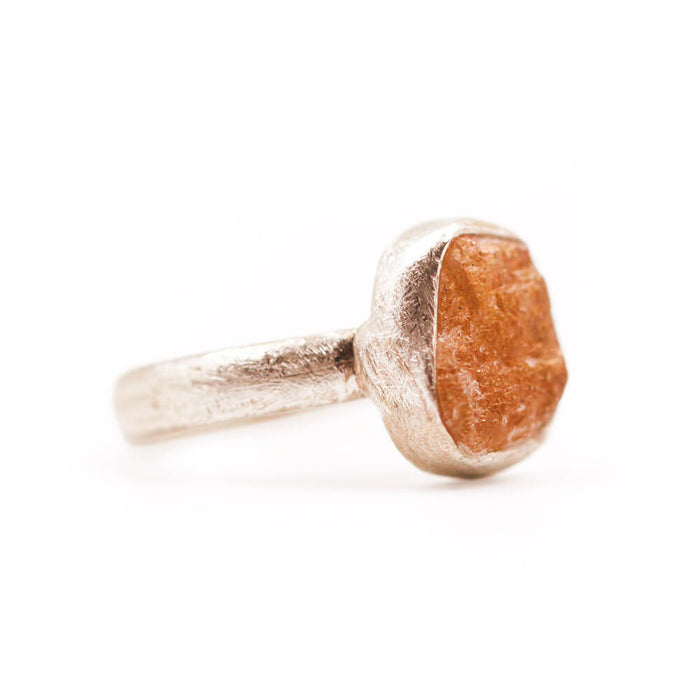 MOROKA Raw Topaz Stackable Ring