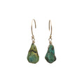 MOROKA Turquoise Briolette Drop Earrings