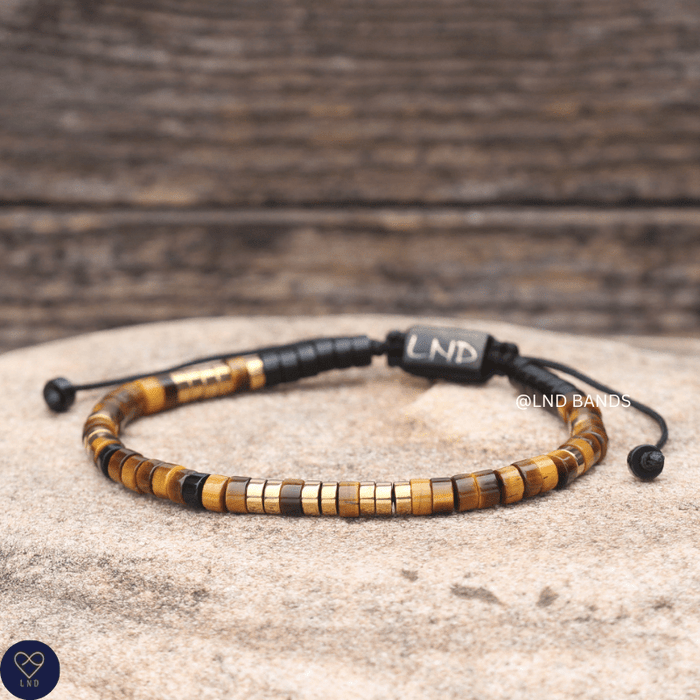 Morse Code Bracelet: NOTHING IS IMPOSSIBLE - Meaningful, Secret Message Adjustable, Uplifting Affirmation Motivation - LND Bands
