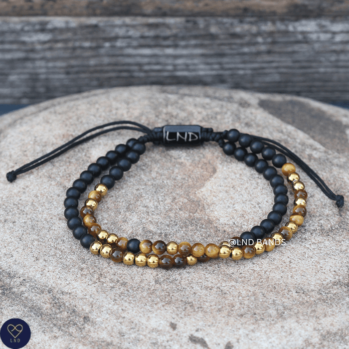 Morse Code "KEEP FUCKING GOING" Adjustable Bracelet, inspirational, motivational, uplifting, encouraging - LND Bands