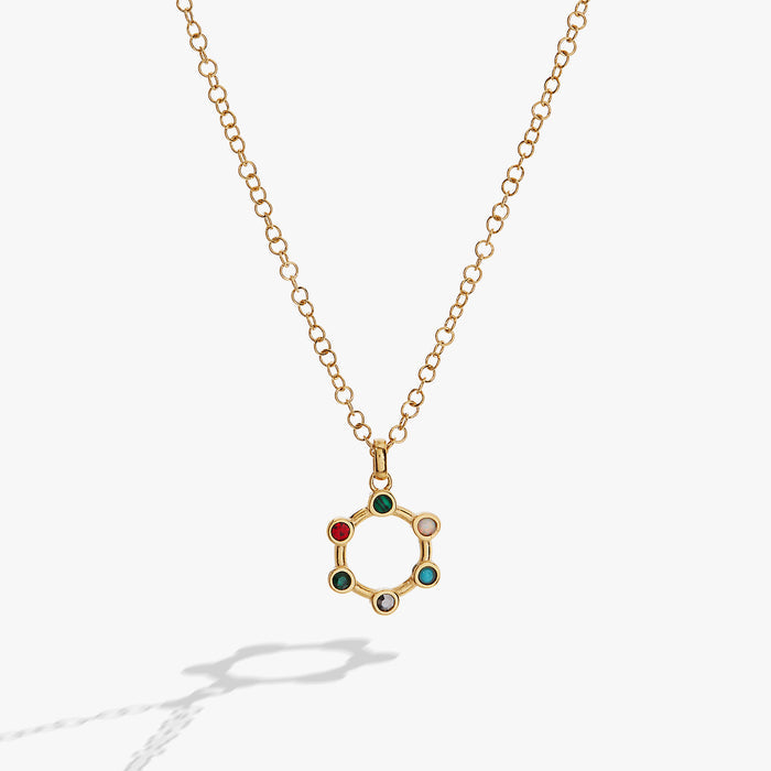 Mother Hidden Message Acrostic Necklace