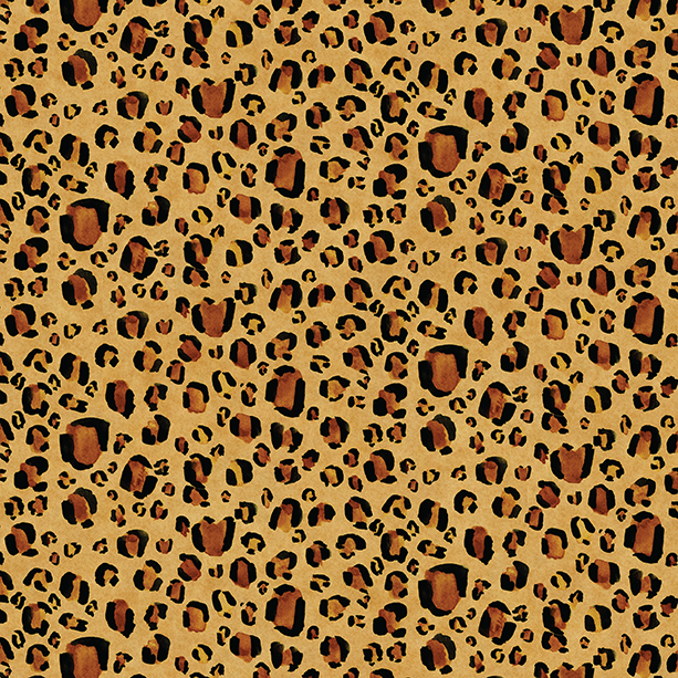 Natural Leopard Wrapping Paper