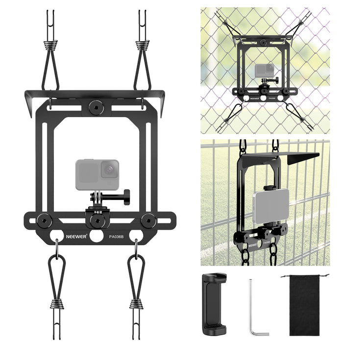 NEEWER PA036B Fence Phone & Camera Mount